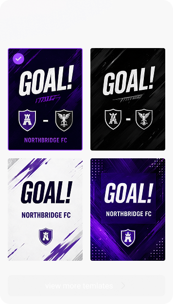 Step 03 - Select A Template